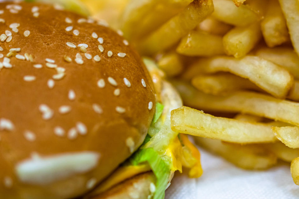 The seagull allegedly tried to get some of the man's McDonalds. Source: Getty Images