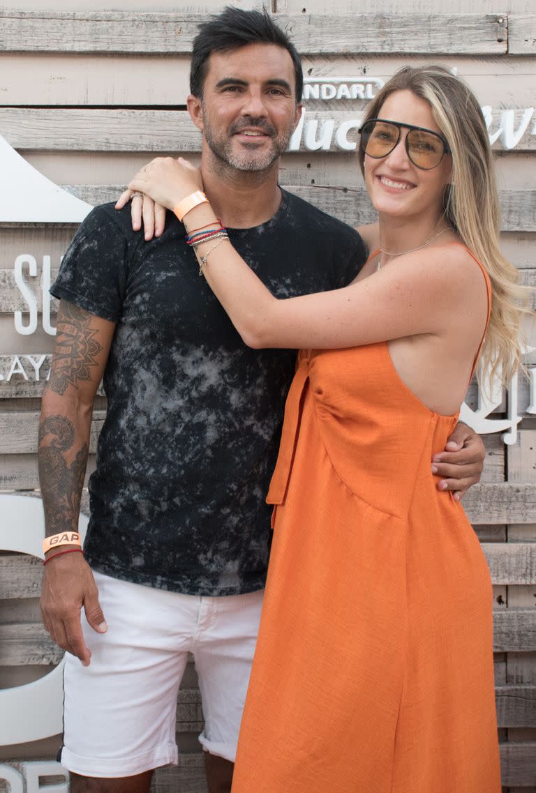 Fabián Cubero y Micaela Viciconte, en la dulce espera