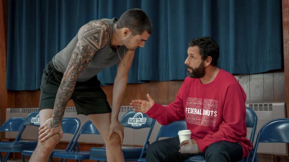 hustle adam sandler 2 Adam Sandler Opts for the Lay Up with Broad Sports Drama Hustle: Review