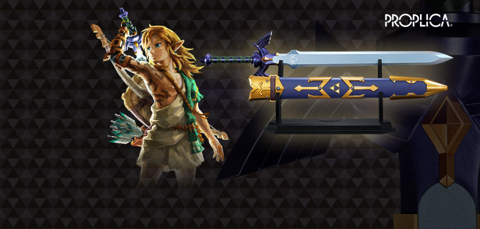Así de fabulosa es la réplica de la Espada Maestra de The Legend of Zelda
