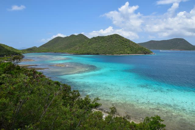 <p>Lauren Breedlove/Travel + Leisure</p> Virgin Islands National Park.