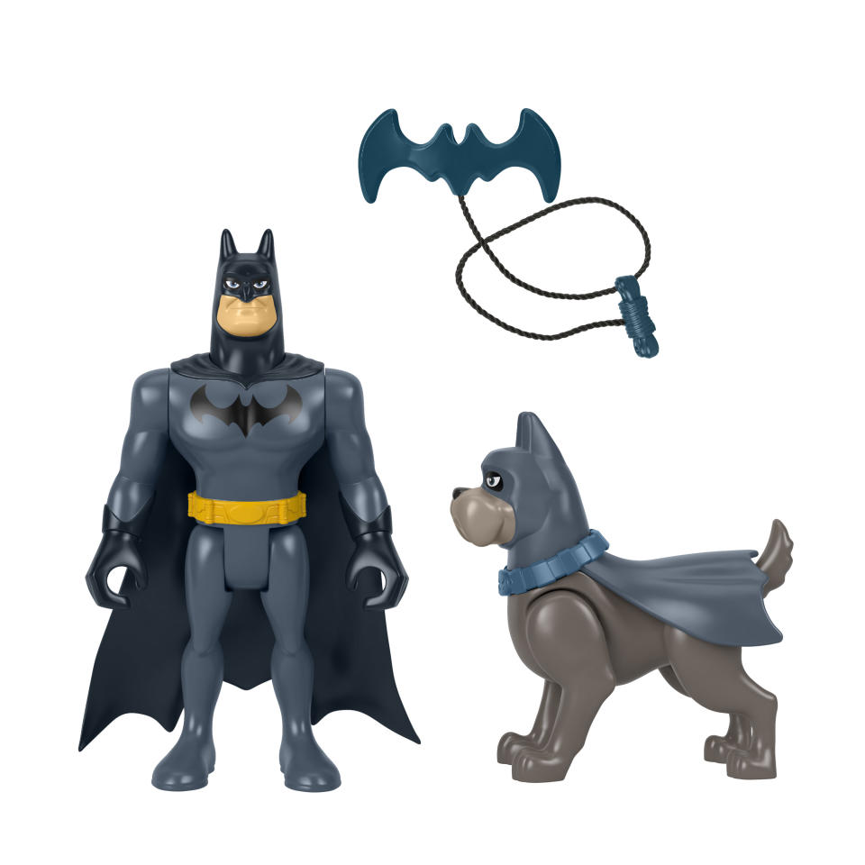 Fischer Price DC League of Pets Batman and Ace Set