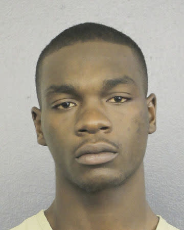 Michael Boatwright, 22, who faces a charge of first degree murder, is seen in this Broward County Sheriff's Office, Florida, U.S., booking photo following arrest on July 5, 2018. Courtesy Broward County Sheriff's Office/Handout via REUTERS