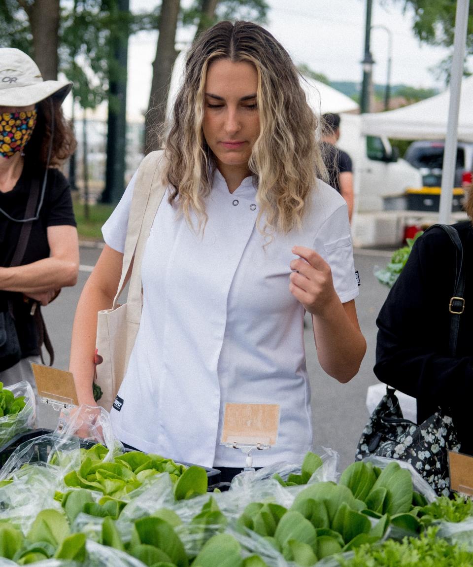 Michelle Ciance frequently finds her ingredients at farmers markets.