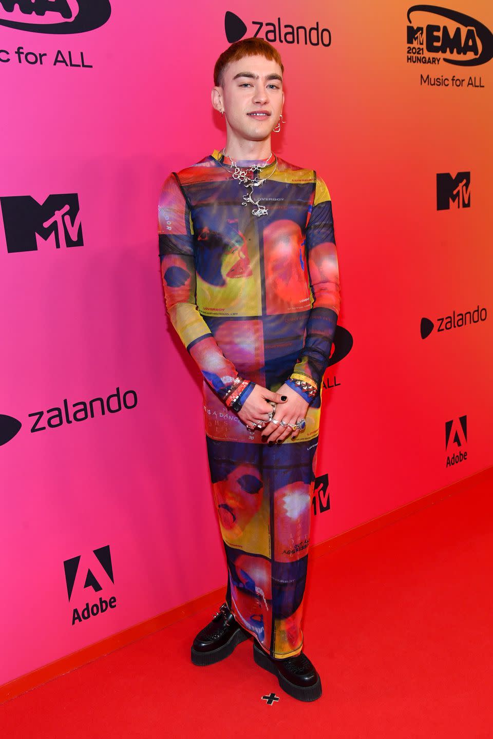 EMAs 2021 best dressed - Olly Alexander