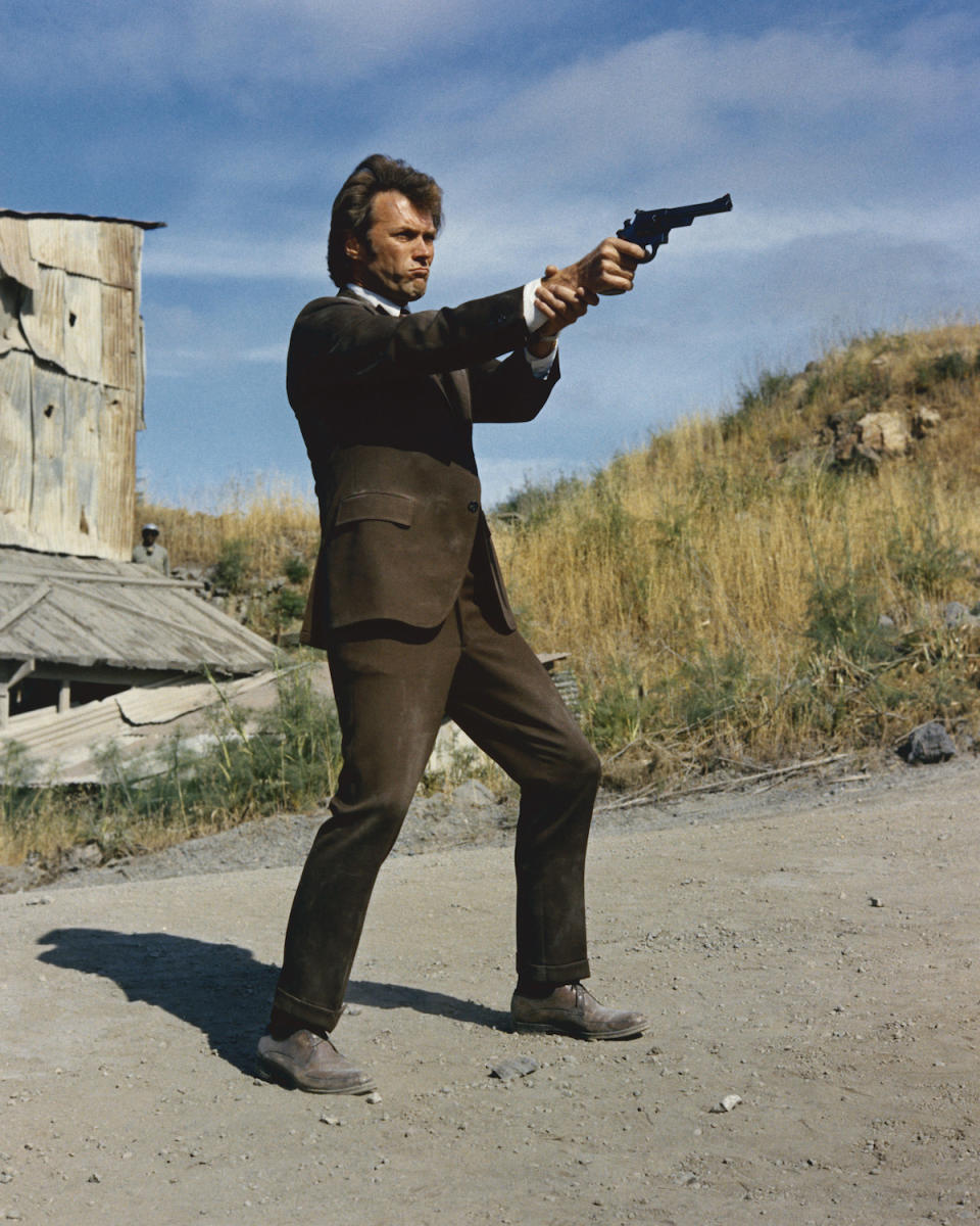 <span><span>Clint Eastwood in <em>Dirty Harry </em>(1971)</span><span>Silver Screen Collection/Getty</span></span>