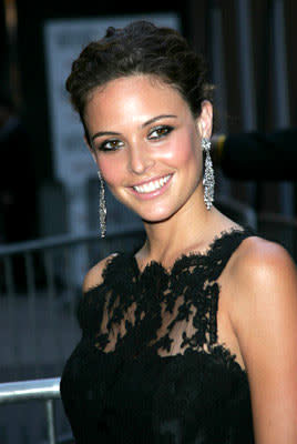 Josie Maran at the New York premiere of Revolution Studio's Little Black Book