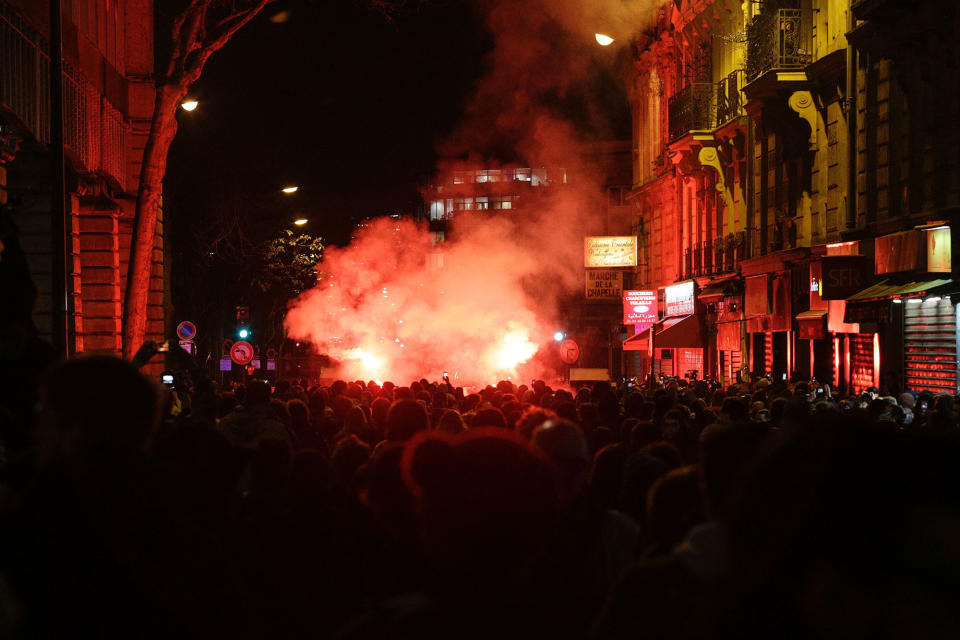 Police brutality protests in Paris suburbs