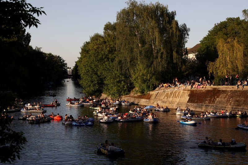 FILE PHOTO: The outbreak of the coronavirus disease (COVID-19), in Berlin