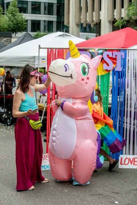 Grand Rapids Pride Festival on Saturday, June 22, 2024. (Michael Buck/WOOD TV8)