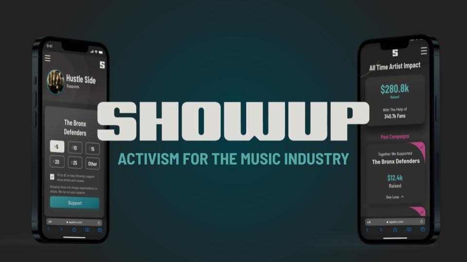 May 17, 2024's ShowUp Action Summit features a new app that allows musicians to interface with social change organizations in need of assistance.