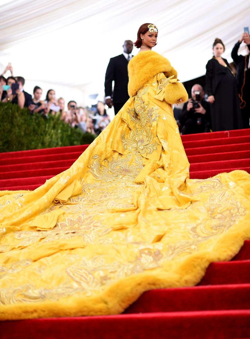 2015 - Rihanna's 'omelette' dress