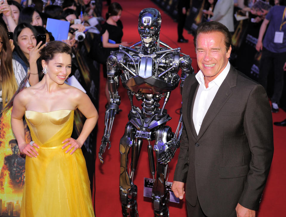 Emilia Clarke llegó a sentirse aliviada del mal recibimiento que tuvo 'Terminator Génesis' porque así no tenia que volver con secuelas. (Foto de The Chosunilbo JNS/Multi-Bits via Getty Images)