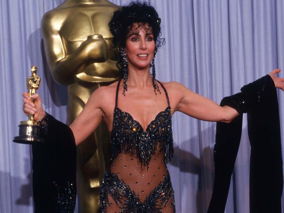 cher moonstruck 1988 oscars