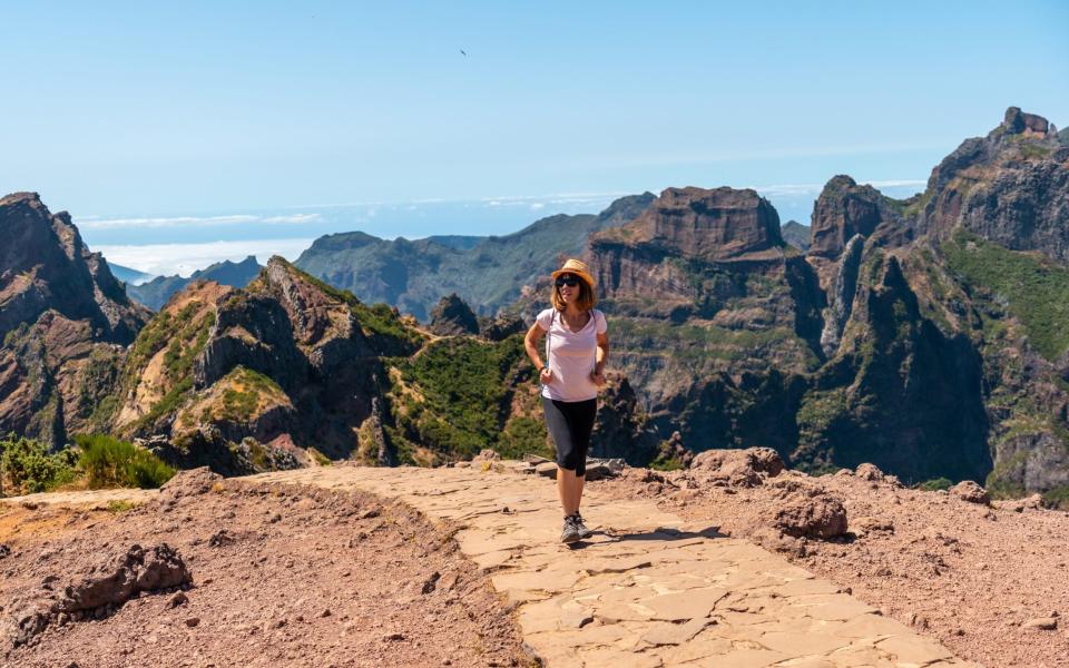 walking holidays madeira winter sun - Getty