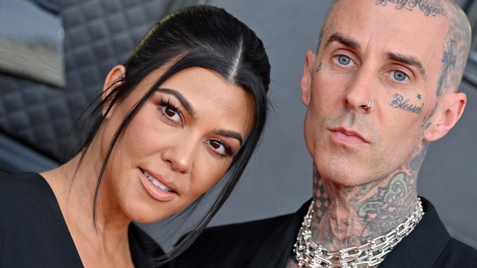 Kourtney Kardashian Travis Barker