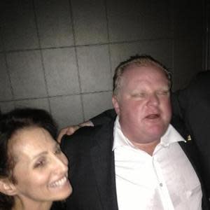 Toronto Mayor Rob Ford, courtesy Sarah Thomson's Facebook page