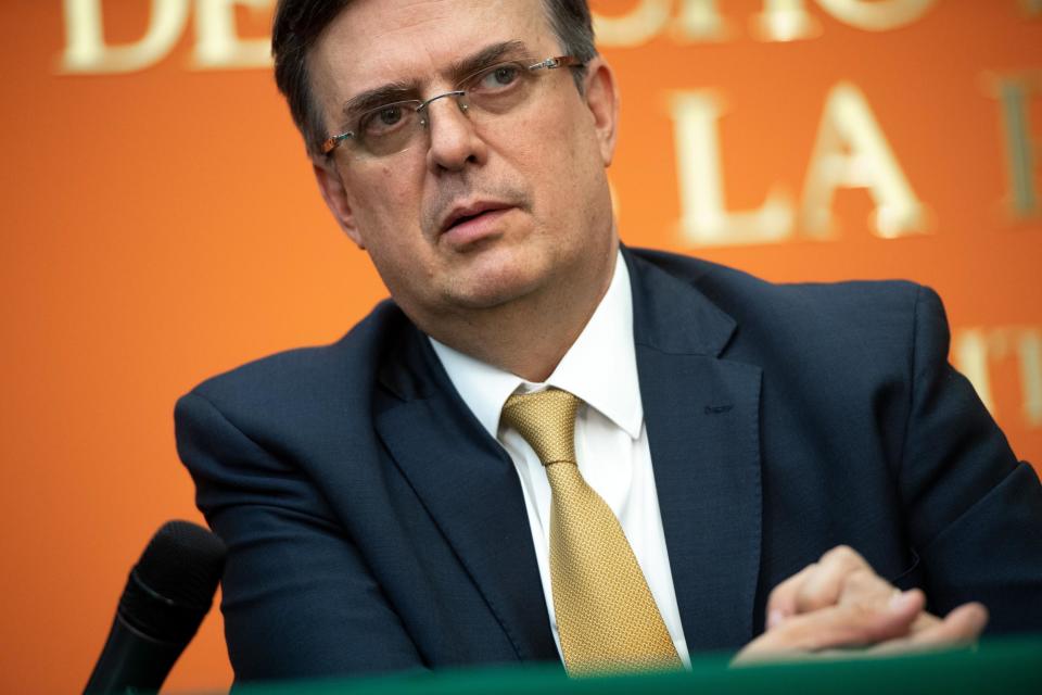 The Mexican foreign minister says no secret immigration deal exists between Mexico and the US, just hours after President Donald Trump tweeted that a “fully signed and documented” agreement would be “be revealed in the not too distant future.”Marcelo Ebrard, Mexico’s top diplomat, said in a news conference in Mexico City on Monday that there was an understanding that both countries would evaluate the number of migrants crossing the border of Mexico and the United States in the coming months, according to the New York Times. If the number is no significantly reduced, Mr Ebrard says, both nations will renew discussions about changes to regional asylum rules. According to American officials, those numbers will be reviewed in 45 days, and again in 90 days.This plan for assessment of the situation before coming to a new arrangement directly contradicts a tweet sent by Mr Trump early Monday morning.“We have fully signed and documented another very important part of the Immigration and Security deal with Mexico, one that the US has been asking about getting for many years,” the president wrote.“It will be revealed in the not too distant future and will need a vote by Mexico’s Legislative body!.." he continued. "We do not anticipate a problem with the vote but, if for any reason the approval is not forthcoming, Tariffs will be reinstated!”Mr Ebrard said in his own news conference that such an agreement on the asylum changes does not exist.An agreement announcement last Friday, he said, delayed the discussion needed by the Mexican senate. This gives Mexico time to prove to the president that would reduce the flow of immigration, which he has maintained is a problem.Mr Ebrard says the understanding negotiators have reached relies on still more research and discussion.“Let’s have a deadline to see if what we have works and if not, then we will sit down and look at the measures you propose and those that we propose,” he said, describing the ongoing process.It remains unclear what the president's tweets referred to. He has not yet tweeted a response to Mr Ebrard's conference.