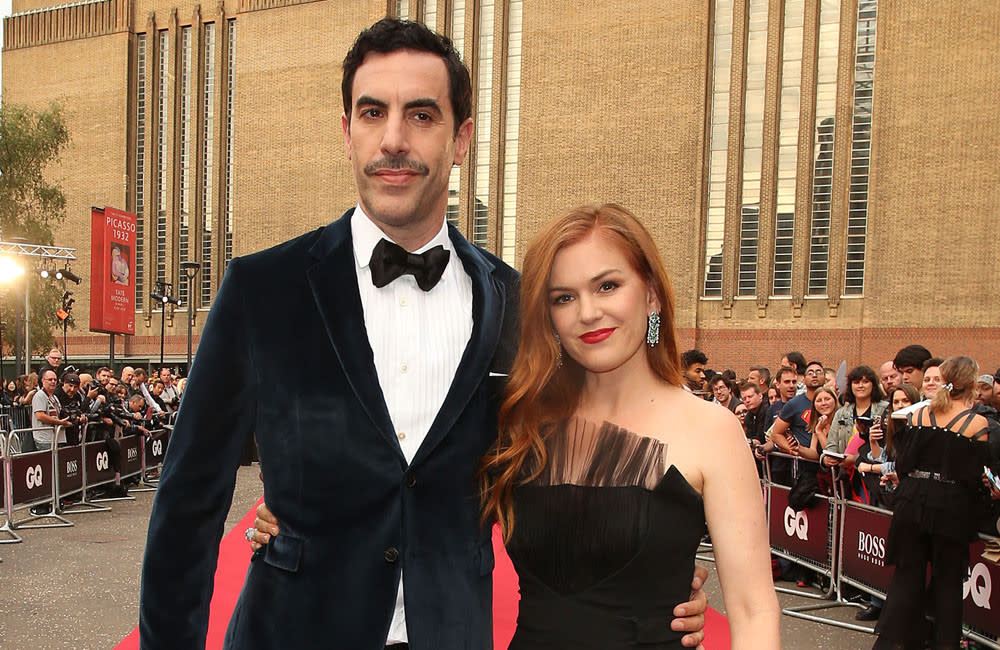 Sacha Baron Cohen and Isla Fisher have both slammed social platforms credit:Bang Showbiz