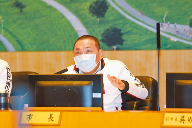 新北市長侯友宜表示，新北要成為北台灣1000萬人發展中心，並帶動台灣發展。（葉德正攝）