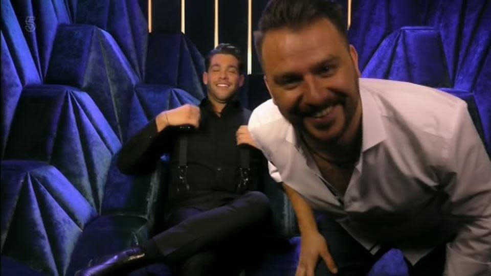 Daniel made the crude joke in the Diary Room. Copyright: [Channel 5]