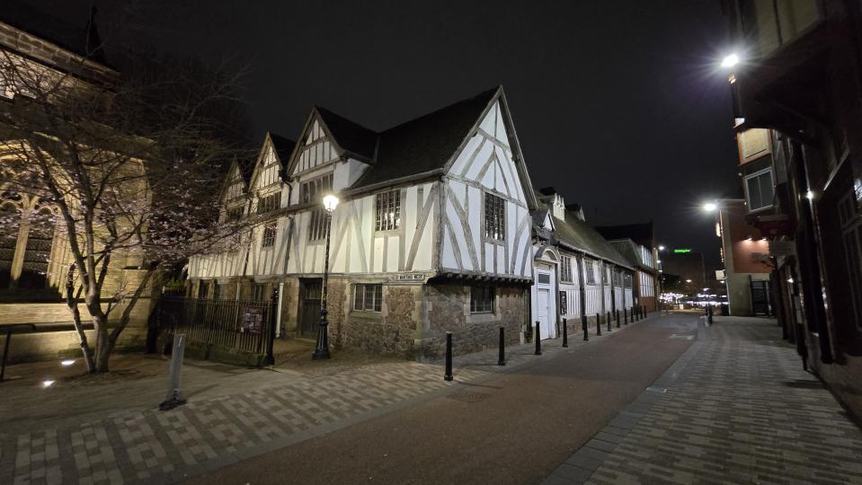 An old tudor style building in England