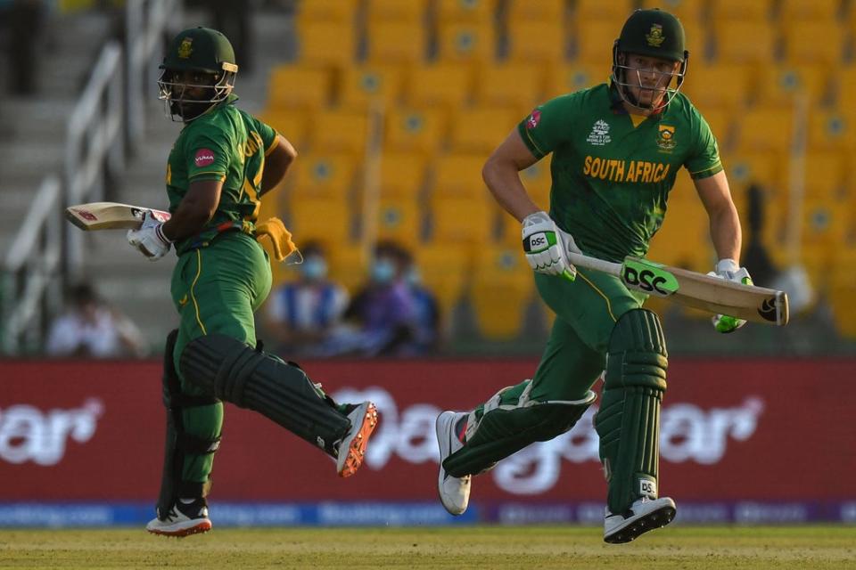 South Africa are pushing for a semi-final place  (AFP via Getty Images)