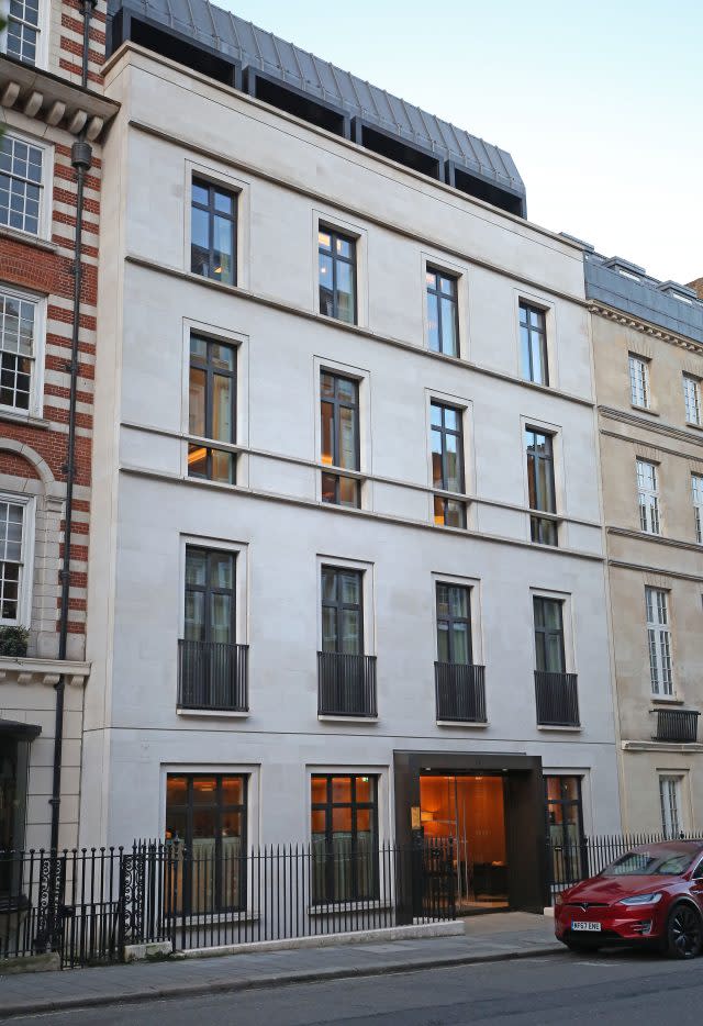 A view of the KPMG office in Mayfair, London.