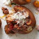 <p>Break out of your pasta routine by subbing in a baked potato in this simple and satisfying dinner for one. <a href="https://www.eatingwell.com/recipe/259434/marinara-meat-sauce-topped-baked-potato/" rel="nofollow noopener" target="_blank" data-ylk="slk:View Recipe;elm:context_link;itc:0;sec:content-canvas" class="link ">View Recipe</a></p>