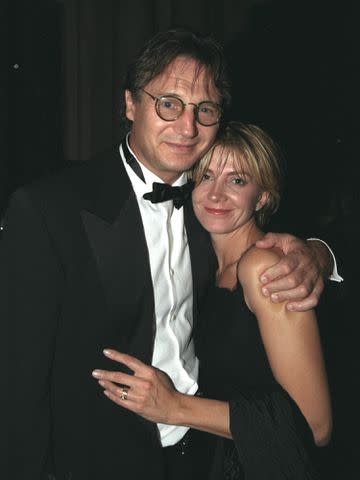 Eric Robert/Sygma/Sygma via Getty Liam Neeson and Natasha Richardson pose for a picture.