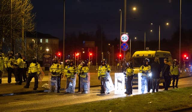 Knowsley protest