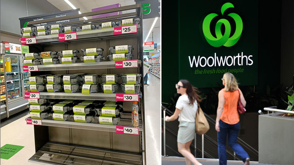 The glass containers Woolworths offered up as a promotion are now on sale, but if you have the points you can still redeem them. Source: Facebook/AAp