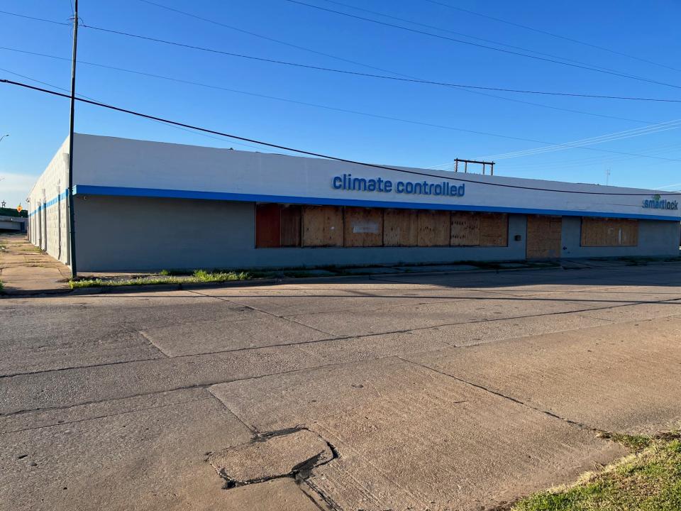 The old Gibson's Discount Center near downtown Wichita Falls will become a self-storage facility.