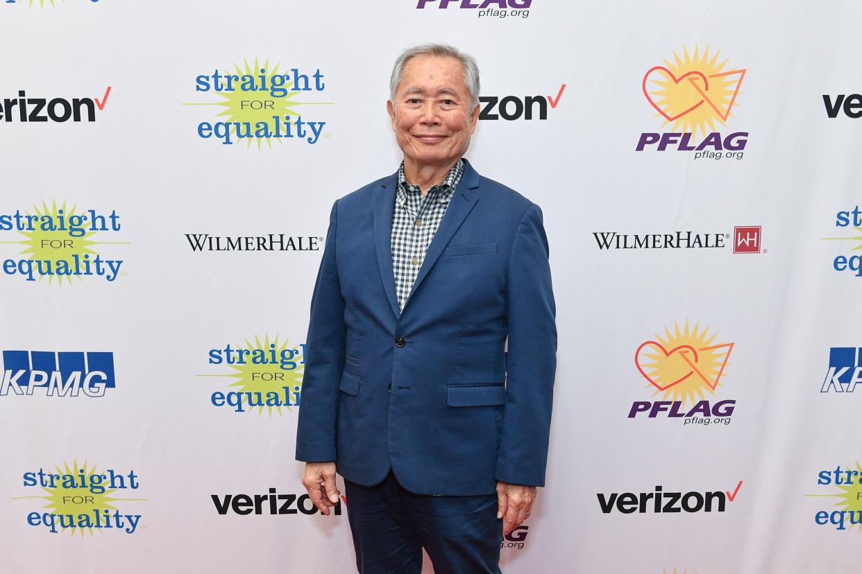 George Takei attends PFLAG Gives Thanks: Celebrating Inclusion in the Workplace on November 18, 2019 in New York City.
