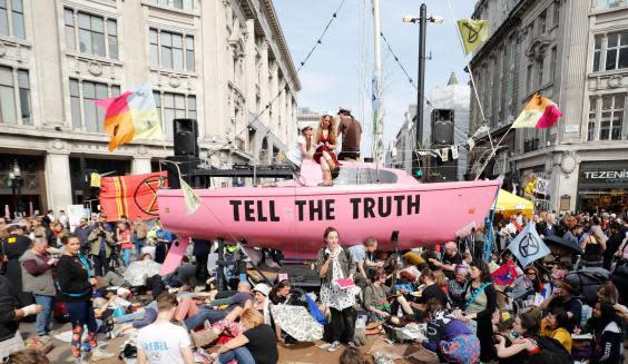 Extinction Rebellion is set to stage protests outside some of the runway shows (Getty Images)