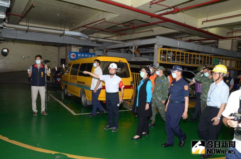 ▲彰化縣舉行「109年軍民聯合防空萬安演習」，在彰化火車站和中華電信進行定點實兵演練，過程相當緊湊逼真。（圖／記者陳雅芳攝，2020.07.14）