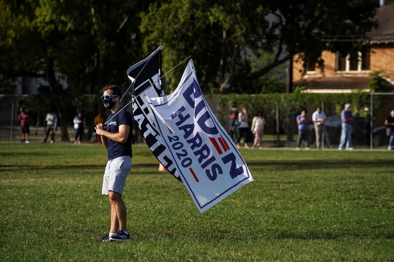 FILE PHOTO: Early voting begins in Texas