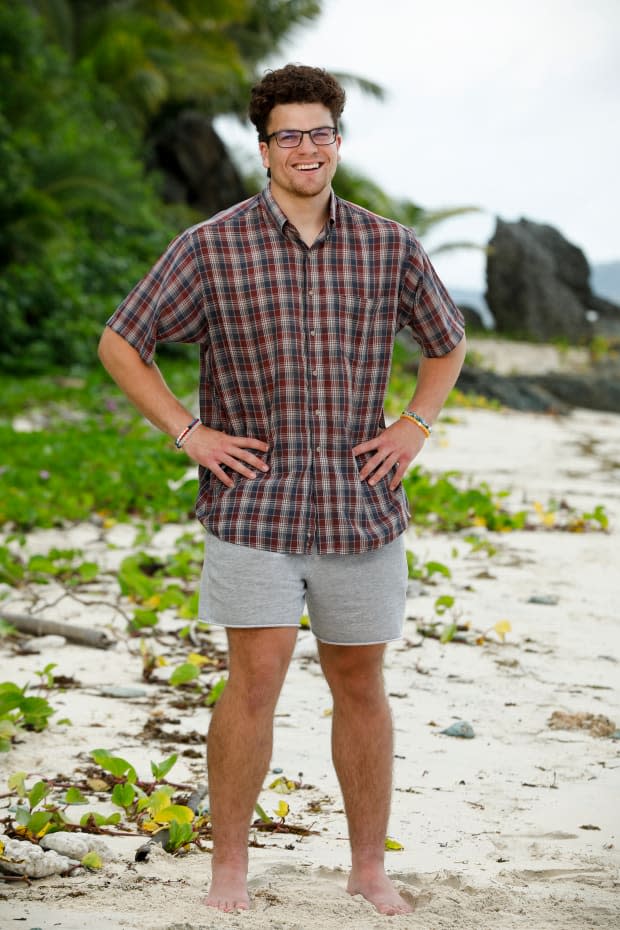 <p>At 19 years old, <strong>Sami Layadi</strong> is this season's youngest castaway. But the pet cremator wants to use that to his advantage, looking to learn from the life experiences of his competition to endear himself as a "likable kid." Because beneath a wall of "genetics and great looks" lies someone who is, at his heart, insecure and looking to constantly better himself.<br><br><strong><em>Read our interview with Sami Layadi (coming 9/3)<br><br></em>Age:</strong> 19<br><strong>Hometown:</strong> Las Vegas, Nev.<br><strong>Current Residence: </strong>Las Vegas, Nev.<br><strong>Occupation: </strong>Pet Cremator<br><br><strong>Favorite Hobbies:</strong> Sports, fitness, journaling<br><strong>3 Words to Describe You:</strong> Unpredictable, tenacious, indecisive<br><strong>Pet Peeve(s):</strong> Excuses, laziness, being woken up before noon on weekends<br><strong>What is the accomplishment you are most proud of?</strong> Probably getting my Eagle Scout, because I struggled mightily with completing merit badges and often took 3-4 classes just to get them. To finally receive it made me very proud of myself.<br><strong>What is something we would never know from looking at you?</strong> My background is very culturally diverse with my father being an immigrant from Morocco.<br><strong>Who is your hero and why?</strong> My grandpa, Dale Donald Mann, because he is the hardest working man I have ever known, and he always made sure I knew what was most important: family. He was an amazing husband to my <a href="https://parade.com/1145663/marynliles/grandmother-names/" rel="nofollow noopener" target="_blank" data-ylk="slk:grandmother;elm:context_link;itc:0;sec:content-canvas" class="link ">grandmother</a>; seeing him build their relationship upon love and trust taught me so much about how to love somebody. And he understood me more than anybody else ever has. When I would tell him about my insecurities and self-doubt, he would help me understand how those things are actually strengths. I knew I could always count on my grandpa, and I want to make him <a href="https://parade.com/1045449/marynliles/smile-quotes/" rel="nofollow noopener" target="_blank" data-ylk="slk:smile;elm:context_link;itc:0;sec:content-canvas" class="link ">smile</a> from up there.<br><strong>Which past Survivor will you play the game most like?</strong> Kelley Wentworth. What I admire and take away from Wentworth’s game is that she never gave up until her torch was snuffed, and even when she was clearly in the bottom, she not only found ways to climb up, but she made everybody think that she was oblivious and not smart enough to foil the foolproof plan they had. <br><strong>Why do you believe you can be the Sole Survivor?</strong> Because I do not allow myself to not know what is going on with those around me. I am too conversationally and emotionally experienced with people to be unaware of my standing in the game at all times, and I am too determined and hungry to get comfortable. Everybody that I meet grows a heart on their sleeve after I speak with them for 20 minutes, and my competitors on the island will be no different.</p><p><br><br></p><p>Robert Voets/CBS</p>
