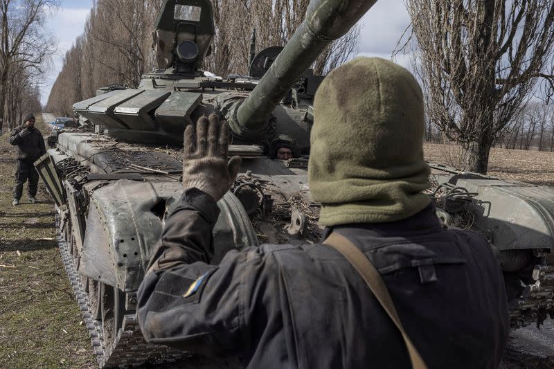 FILE PHOTO: Russia's invasion on Ukraine continues