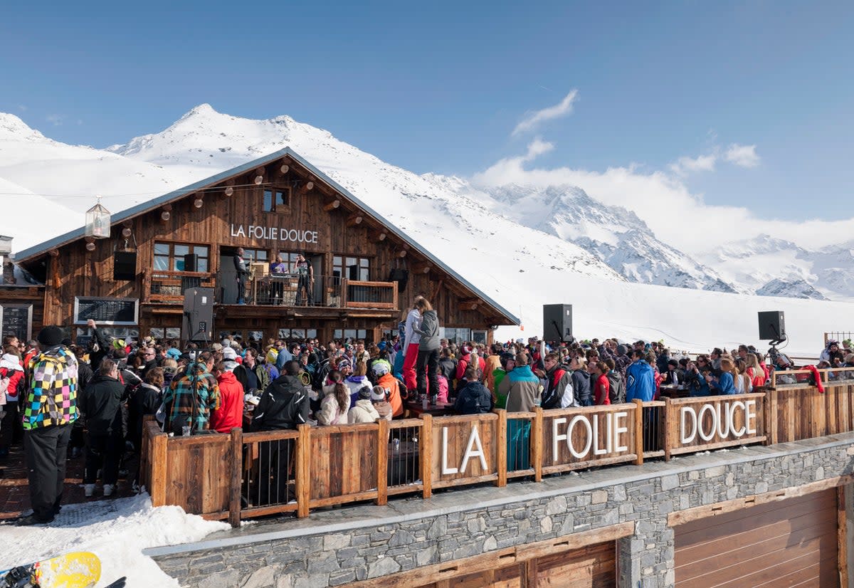 Val Thorens is the highest-located resort in the Trois Vallees region (Getty Images)