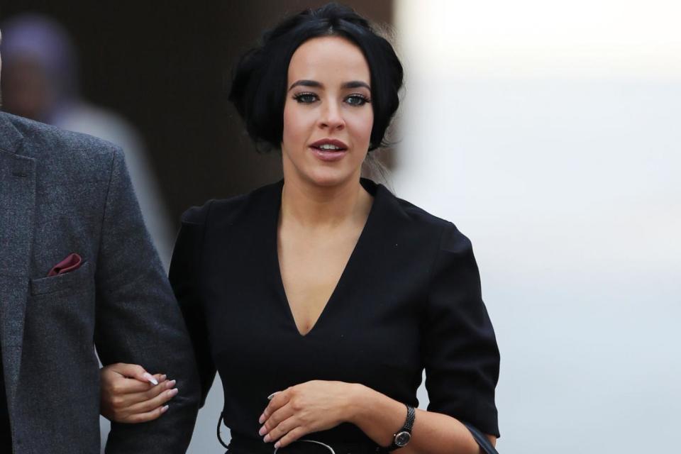 Former Hollyoaks star Stephanie Davis (Peter Byrne/PA)