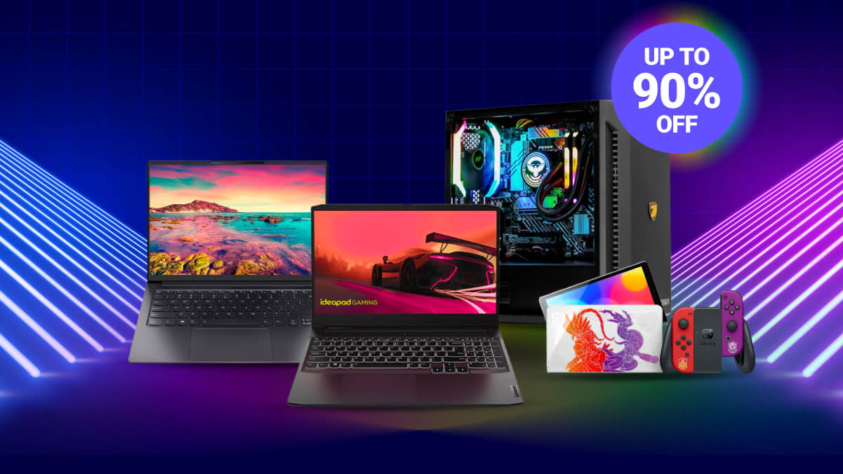 Shopee Singapore’s year-end computers and games deals: Up to 90% off. (Photo: Shopee SG)