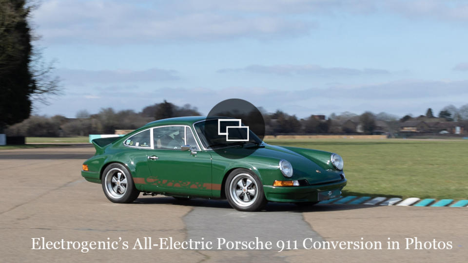 Electrogenic's all-electric, classic Porsche 911 conversion.