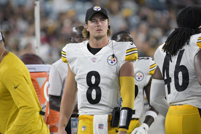 Steelers QB Kenny Pickett officially third string on depth chart