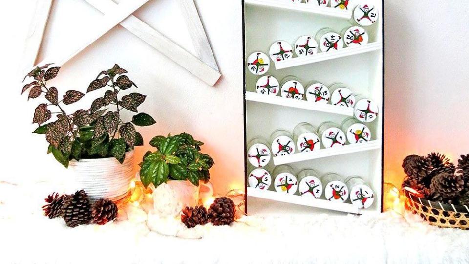 rolling tin advent calendar diy advent calendars