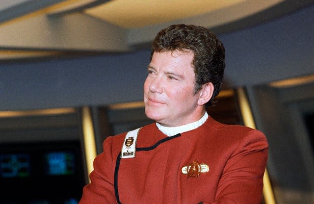 William Shatner as Captain James Kirk