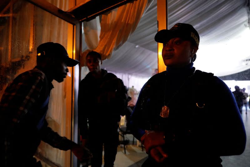 The Wider Image: Nigeria's female bouncers show their strength fighting stereotypes