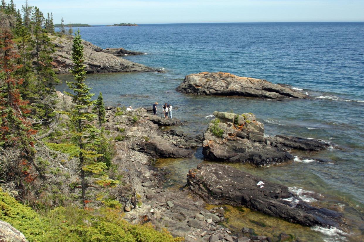 Isle Royale, Mich. – remote but worth it.