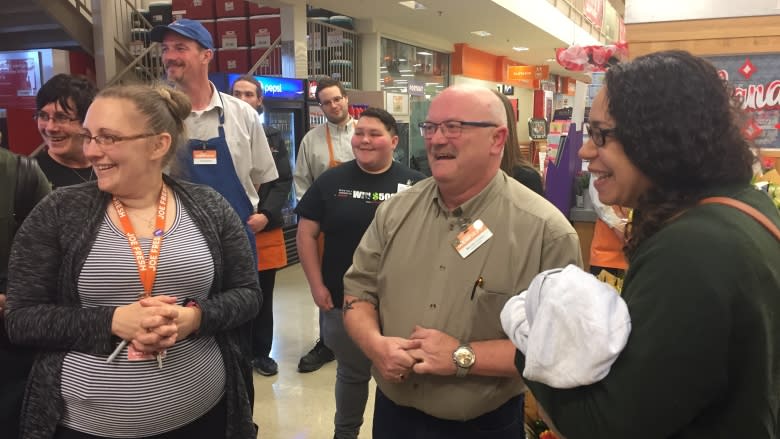 Year's worth of diapers for baby born in Halifax grocery store