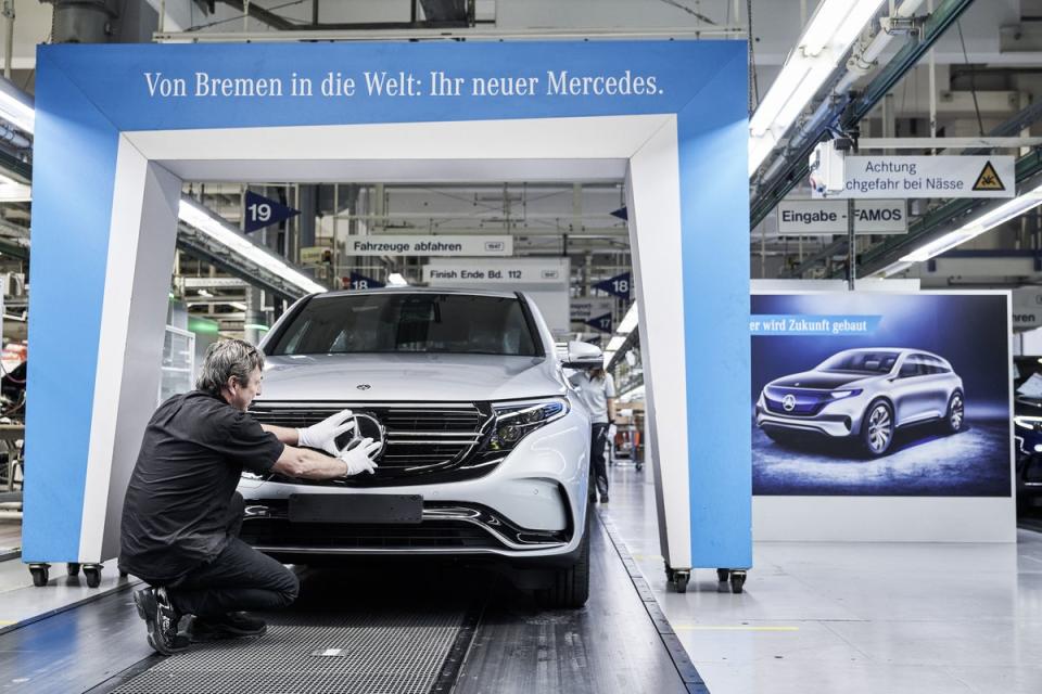 Mercedes say it will be contacting the owners of all the vehicles affected by the recall.       (Bloomberg via Getty Images)